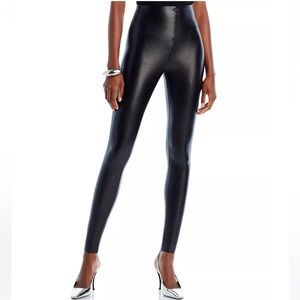 Commando Perfect Control Black Faux Leather Legging